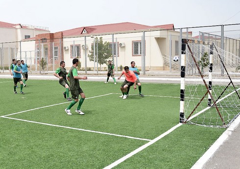 AFFA cəzaçəkmə və tərbiyə müəssisələrində futbol dərsləri təşkil edib
