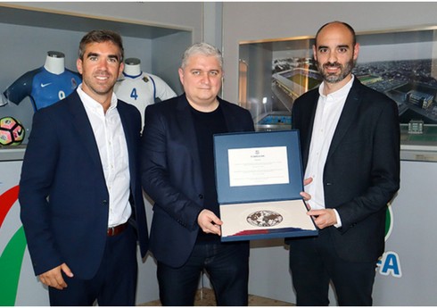 AFFA-da "Barselona" klubunun nümayəndələri ilə görüş olub