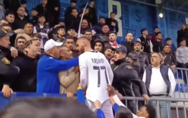 AFFA "Turan Tovuz"un azarkeşlərlə dalaşan futbolçunu cəzalandırıb