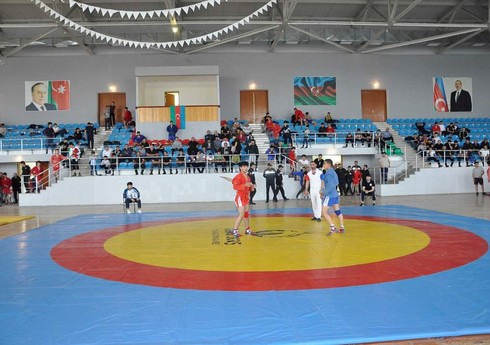 Ağdamda sambo güləşi üzrə ölkə turniri keçirilib
