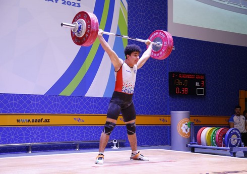 Ağır atletika üzrə Azərbaycan birincilikləri tarixində yeni rekordlar qeydə alınıb