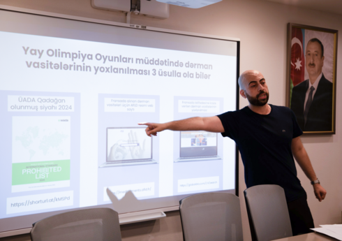 AMADA Paris-2024-ə lisenziya qazanan Azərbaycan güləşçiləri üçün seminar təşkil edib