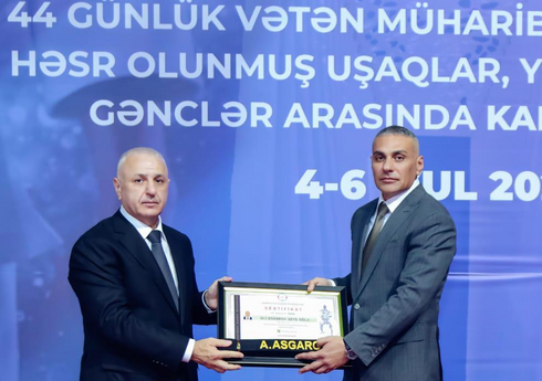 Arpaçay İdman Birliyinin prezidenti Əli Əsgərov V Dan qara kəmər dərəcəsinin fəxri diplomuna layiq görülüb
