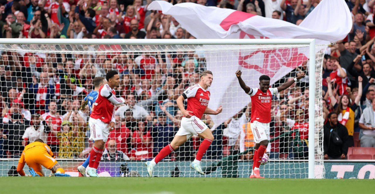 "Arsenal" öz meydanında "Lids"i darmadağın edib