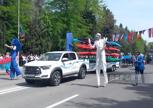 Avarçəkmə üzrə “Prezident Kuboku 2024” beynəlxalq reqatasının paradı keçirilib