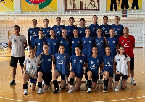 AVF Qaxda 16 yaşadək voleybolçu qızlar üçün düşərgə təşkil edib
