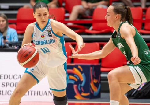 Avropa çempionatı: Azərbaycanın basketbolçu qızlardan ibarət millisi Litvaya məğlub olub