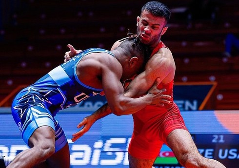 Avropa Olimpiya Təsnifat turniri: Azərbaycan güləşçisi növbəti qələbəsini qazanıb