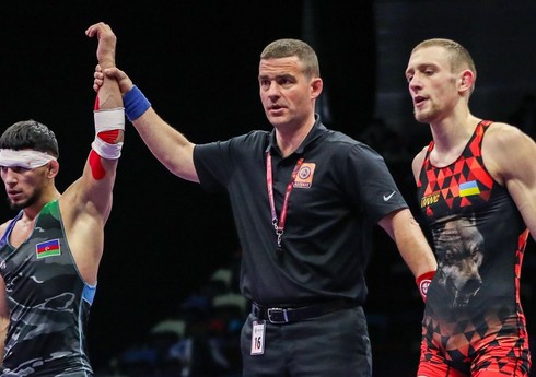 Avropa Olimpiya Təsnifat turniri: Azərbaycanın daha bir güləşçisi qələbə qazanıb