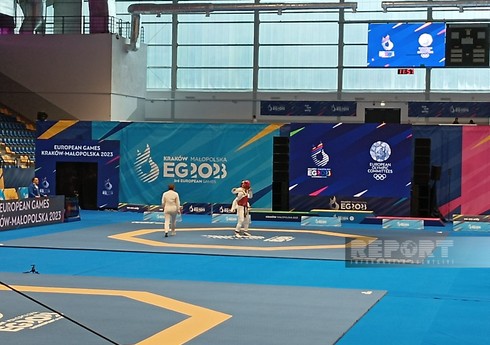 Avropa Oyunları: Azərbaycan taekvondoçusu məğlub olub