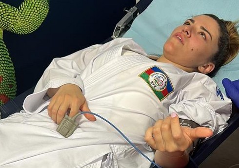 Avropa Oyunlarında zədələnən karateçi: "Yenə italiyalı idmançı burnumu qırdı"