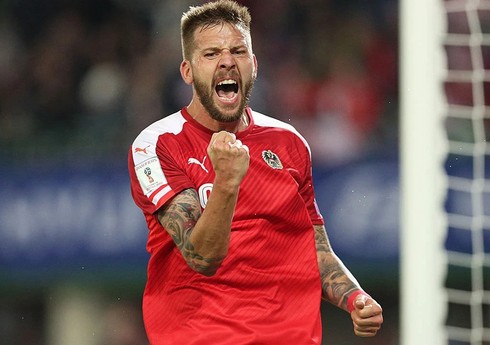 Avstriyalı futbolçu Azərbaycanla oyuna görə milliyə qaytarılıb