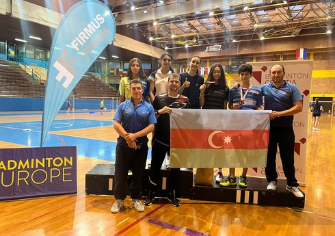 Azərbaycan badmintonçuları beynəlxalq turnirdə bürünc medal qazanıblar