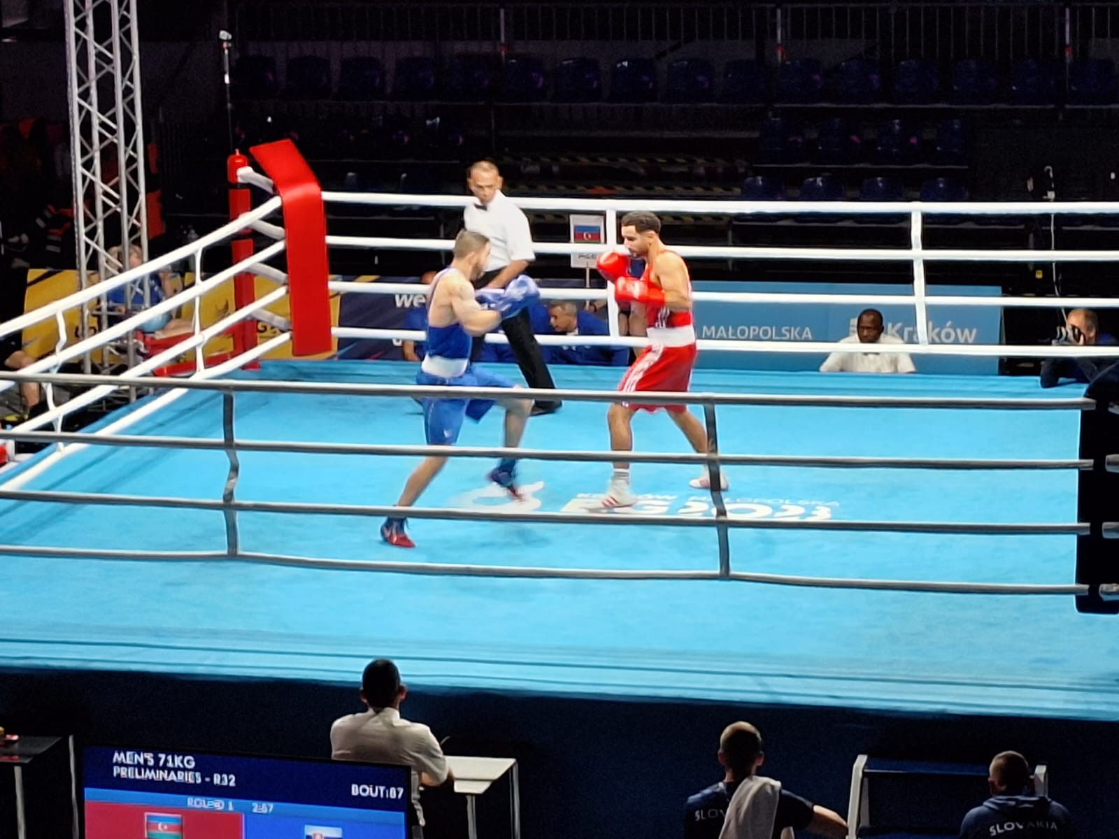 Azərbaycan boksçusu Avropa Oyunlarında 1/8 finala vəsiqə qazanıb