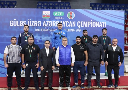 Azərbaycan çempionatında yunan-Roma güləşi üzrə mübarizəyə yekun vurulub