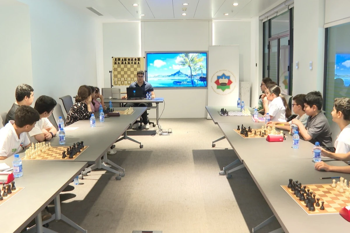 Azərbaycan çempionatının qalib və mükafatçıları üçün master-klass