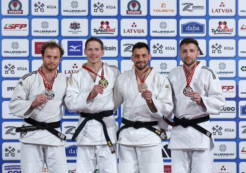 Azərbaycan cüdoçuları Latviyada keçirilən Avropa çempionatında daha 2 medal qazanıblar