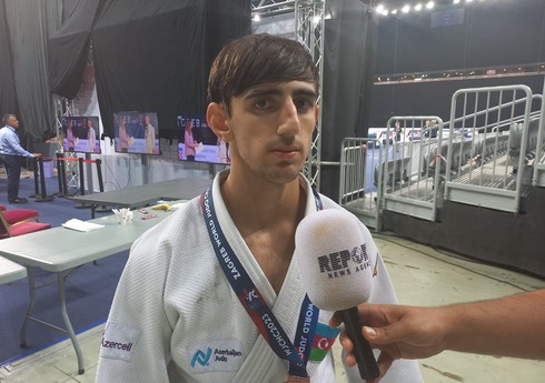 Azərbaycan cüdoçusu: "Zədələnsəm də, bürünc medal üçün bütün gücümü topladım"
