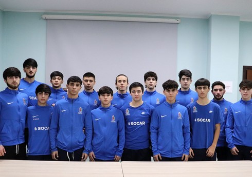 Azərbaycan Futzal Federasiyasının rəsmisi U-19 yığması ilə görüşüb