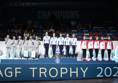 Azərbaycan gimnastları Bakıda keçirilən "AGF Trophy" turnirində növbəti medalı qazanıblar