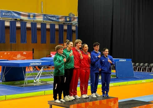 Azərbaycan gimnastları İtaliyada bürünc medal qazanıblar