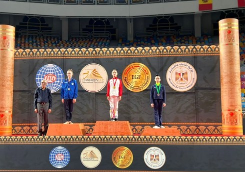 Azərbaycan gimnastları Misirdəki turnirdə iki medal qazanıblar