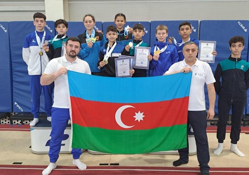 Azərbaycan gimnastları Qazaxıstanda keçirilən turnirdə 6 medal qazanıblar
