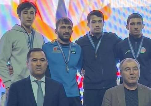 Azərbaycan güləşçisi Qazaxıstanda beynəlxalq turnirda bürünc medal qazanıb