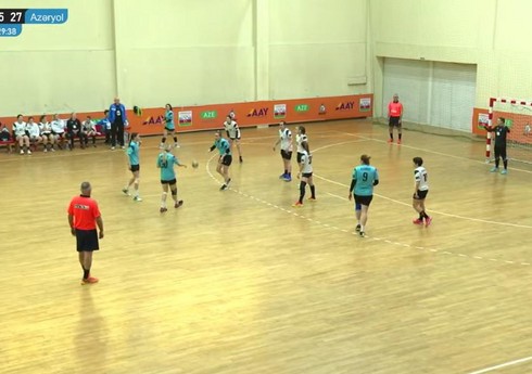 Azərbaycan həndbol çempionatı: lider ən yaxın izləyicisinə məğlub olub