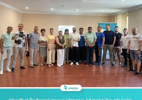 Azərbaycan Həndbol Federasiyasının idmançı-köməkçi heyəti üçün antidopinq maarifləndirmə seminarı keçirilib