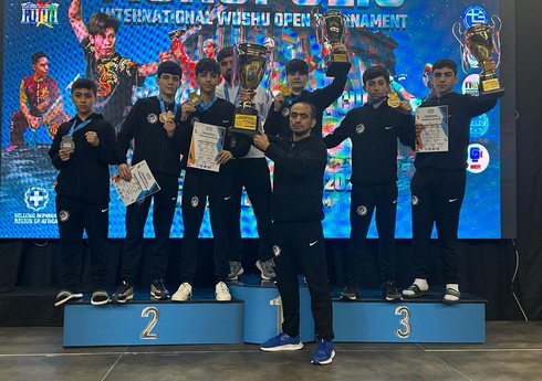 Azərbaycan idmançıları Yunanıstanda 8 medal qazanıblar