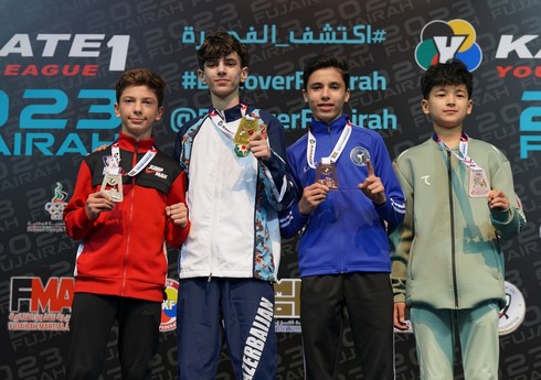 Azərbaycan karateçiləri beynəlxalq turnirdə daha iki medal qazanıblar