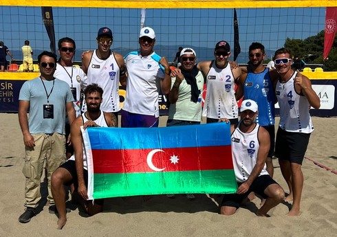 Azərbaycan klubu ilk dəfə keçirilən çimərlik voleybolu üzrə Avropa Kubokunun qalibi olub
