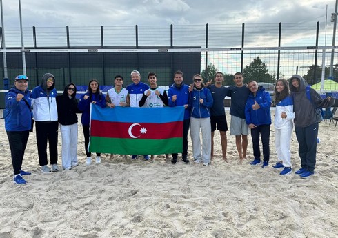 Azərbaycan millisi EEVZA çempionatında beşinci yeri tutub