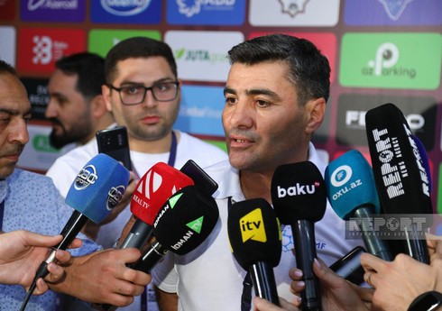 Azərbaycan millisinin baş məşqçisi: "Dünya çempionu olmaq istəyiriksə, bütün görüşləri qalib başa vurmalıyıq"