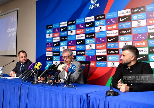 Azərbaycan millisinin baş məşqçisi: "Emin Mahmudov keyfiyyətli futbolçudur"