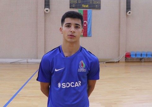 Azərbaycan millisinin futzalçısı: "AVRO-2026-nın əsas mərhələsində qarşıya qrupdan çıxmaq hədəfi qoyulub"