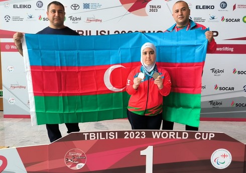 Azərbaycan paralimpiyaçısı beynəlxalq turnirdə iki medal qazanıb