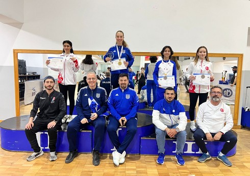 Azərbaycan qılıncoynadanı Gürcüstanda bürünc medal qazanıb