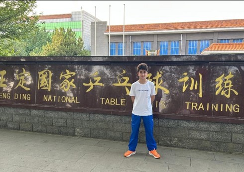 Azərbaycan stolüstü tennisçisi Çində hazırlıq keçəcək
