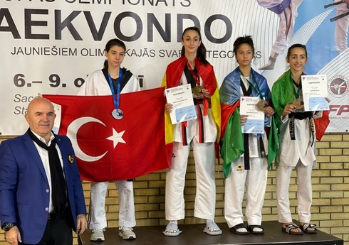 Azərbaycan taekvondoçusu Avropa üçüncüsü olub