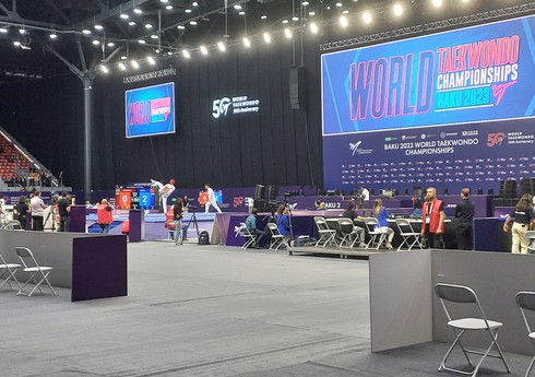Azərbaycan taekvondoçusu Bakıdakı dünya çempionatında mübarizəni dayandırıb