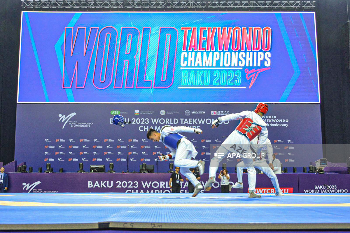 Azərbaycan taekvondoçusu dünya çempionatında mübarizəni dayandırıb - FOTO - YENİLƏNİB