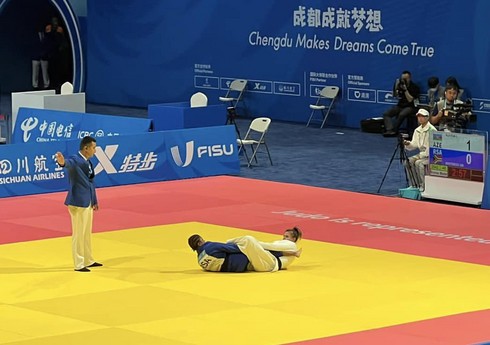 Azərbaycan Universiadada ilk medalını qazanıb