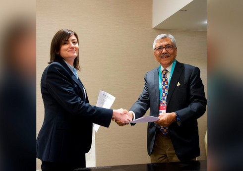 Azərbaycan və Hindistanın gimnastika federasiyaları arasında memorandum imzalanıb