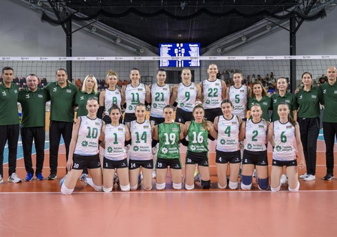 Azərbaycan yığması Qızıl Avropa Liqasında növbəti matçını keçirib