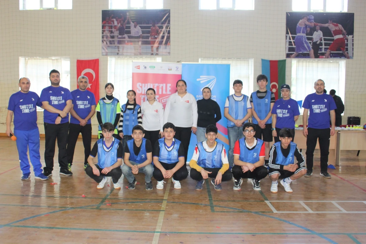 Azərbaycanda BWF-nin "Shuttle Time" layihəsinin yeni mərhələsinə start verilib - FOTO