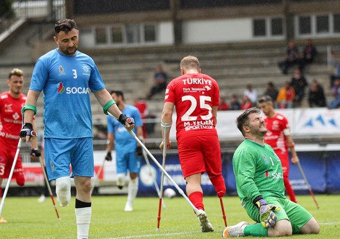 Azərbaycanın amputant komandası ikinci oyunda da məğlub olub