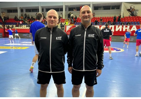 Azərbaycanın beynəlxalq dərəcəli həndbol hakimləri təyinat alıblar