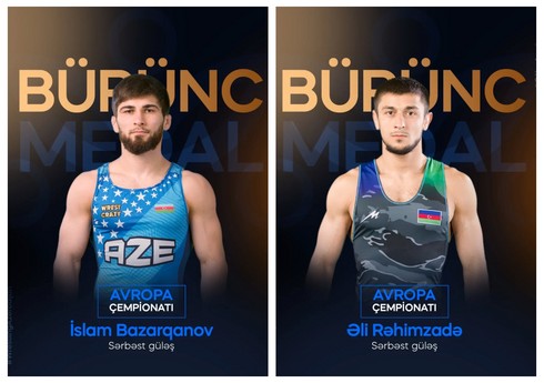 Azərbaycanın daha bir güləşçisi Avropa çempionatının bürünc medalını qazanıb - YENİLƏNİB